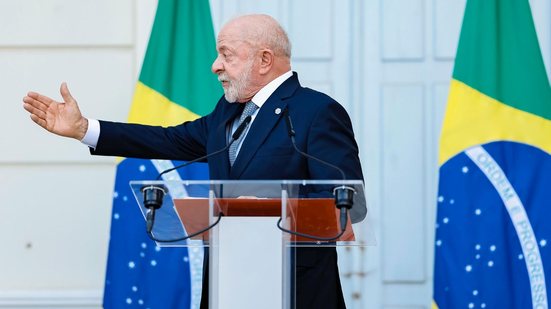 Presidente falou à imprensa após reunião do G-7, na Suíça - Ricardo Stuckert / PR