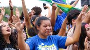 Milhares de fiéis participaram da Marcha para Jesus em São Paulo - Reprodução/Estadão Conteúdo