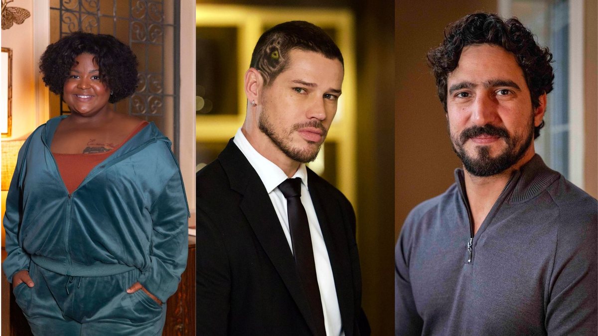 MC Carol, José Loretto, Renato Góes e outros personagens que terão papel decisivo na trama - Divulgação/Globo
