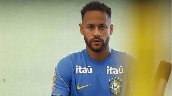 Neymar treina separado dos companheiros de seleção brasileira - CBF