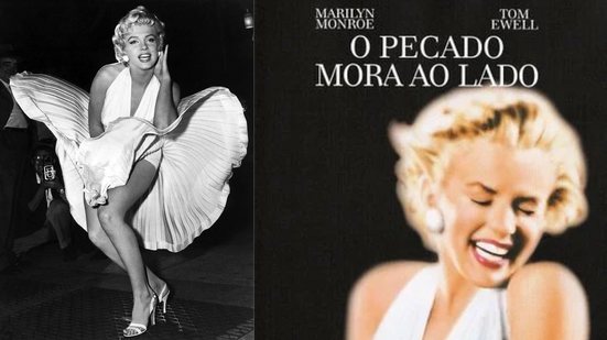 Marilyn Monroe se tornou um símbolo de beleza e da própria cultura pop - Reprodução / O Pecado Mora ao Lado