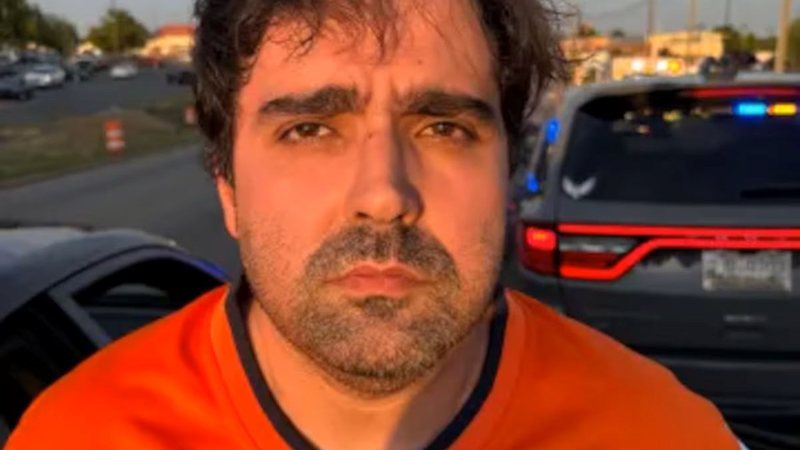 Felipe Linares de Oliveira Dell Aquilla foi preso na Carolina do Norte - United States Department of Homeland Security/Divulgação
