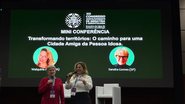 A conquista foi celebrada na palestra da especialista em gerontologia e ex-gestora pública Sandra Regina Gomes - Paula Bulka Durães/VIVA