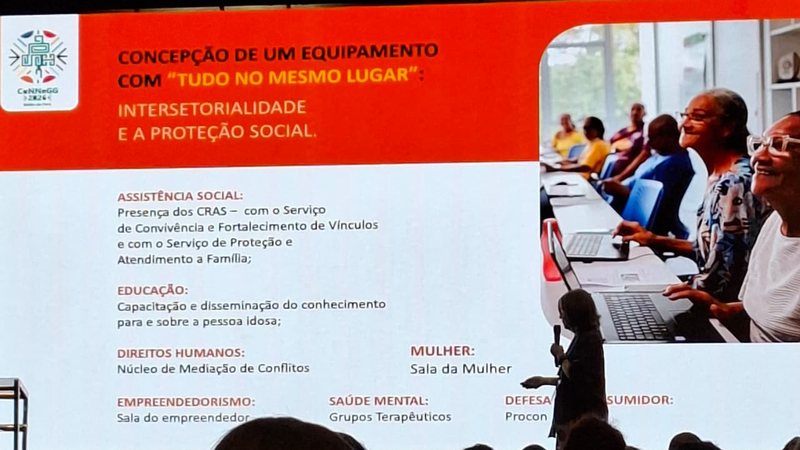 O painel destacou iniciativas voltadas para a integração social e a saúde pública - Paula Bulka Durães/VIVA