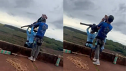 Maria Eduarda Rodrigues de Freitas, de 21 anos, morreu em salto de rope jump em Limeira - Reprodução/X