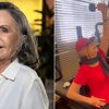 Rosamaria Murtinho chamou a atenção dos seguidores sobre a importância da atividade física para um envelhecimento ativo - Globo e Reprodução/Instagram @roseiramur