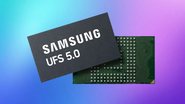 A nova versão UFS 5.0 promete lidar com a demanda de velocidade da inteligência artificial dos celulares - Divulgação / Samsung