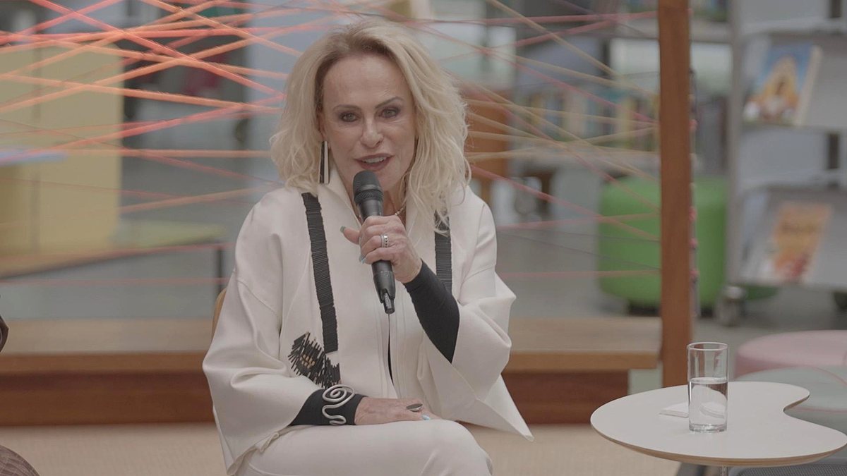Ana Maria Braga foi a segunda entrevistada da nova temporada do quadro "Pode Perguntar", no Fantástico - Divulgação/Globo
