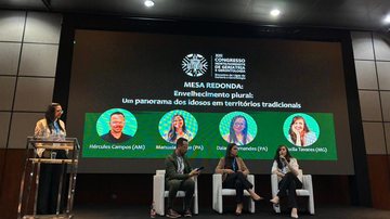 Durante a mesa-redonda "Envelhecimento plural", foi destacada a resiliência do trabalhador rural, apesar das vulnerabilidades - Paula Bulka Durães/VIVA