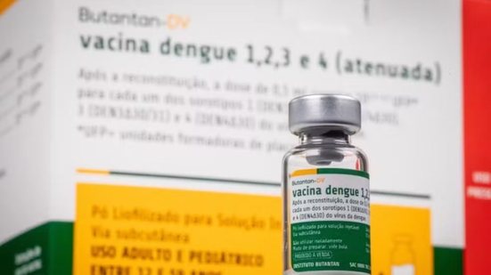 Vacina contra a dengue feita pelo Instituto Butantan - Divulgação / Instituto Butantan