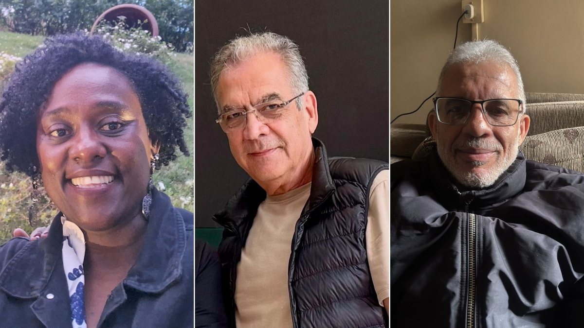 Cristiane Brandão dos Santos, Carlos Torggler e Norberto Prazeres - Arquivo pessoal/Montagem VIVA