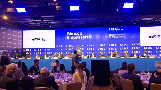 Encontro do Grupo de Líderes Empresariais  em São Paulo reúne analistas politicos - Marcel Naves/Viva