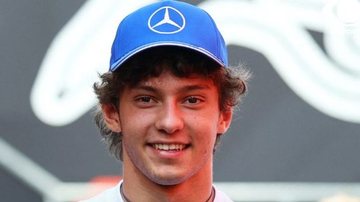 O piloto italiano Kimi Antonelli conquistou a primeira posição no GP da Bélgica nesta manhã - Reprodução Instagram