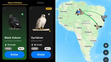 App gratuito troca o envio de mensagens imediatas por uma experiência inspirada nos antigos pombos-correio - Reprodução/Roost