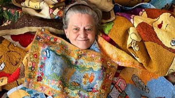 "Assim bordei meus sonhos" é a primeira exposição solo de Margarida L. Kanciukaitis Pandolfo - Reprodução / Museu da Imigração