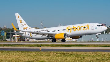 Segundo a Anac, Flybondi cancelou 79% dos voos registrados no País - Flybondi/Divulgação