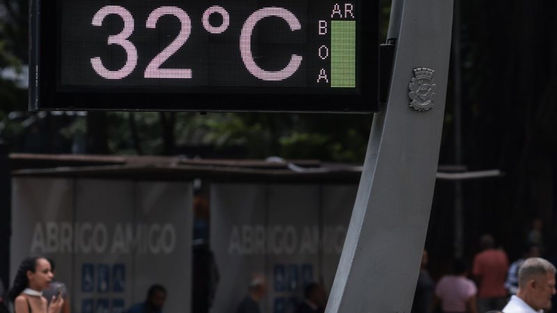 Temperaturas poderão superar 30°C em algumas regiões do Brasil, Argentina e Paraguai - Werther Santana/Estadão Conteúdo