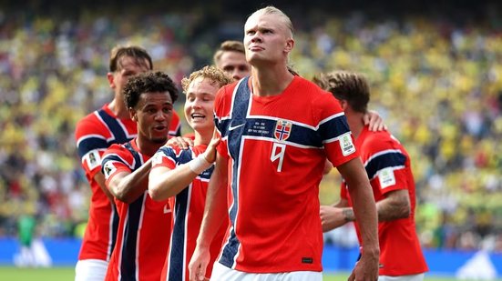 Noruega eliminou o Brasil por 2 a 1 neste domingo, 5 de julho, pelas oitavas de final da Copa 2026 - Reprodução/FIFA
