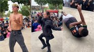 Mais de 200 jovens participaram do campeonato de 'farmar aura' em Suzano - @uuvitinhoo via Instagram