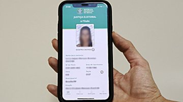 e-Título pode ser usado como documento oficial desde que tenha foto - Reprodução / Senado Federal