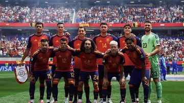 Jogadores da Espanha posam para foto na Copa do Mundo de 2026 - Instagram / Dani Olmo
