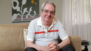 Benedito Ruy Barbosa, na época do lançamento de "Velho Chico", em 2016, sua última novela na Globo - Estadão Conteúdo/Tiago Queiroz