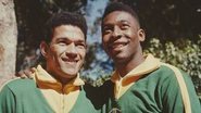 Garrincha e Pelé: juntos, eles nunca perderam na seleção brasileira - Reprodução/CBF