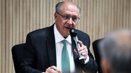 Alckmin diz que o governo vai continuar negociando para os EUA reduzirem tarifas aplicadas ao Brasil - Valter Campanato/Agência Brasil
