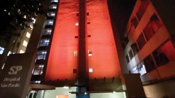 Não houve acidentes envolvendo funcionários ou pacientes, diz hospital - Reprodução/Instagram @hospital_saopaulo