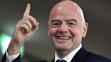 Gianni Infantino, presidente da Fifa: dois jogos por dia e um jatinho à disposição - Fifa