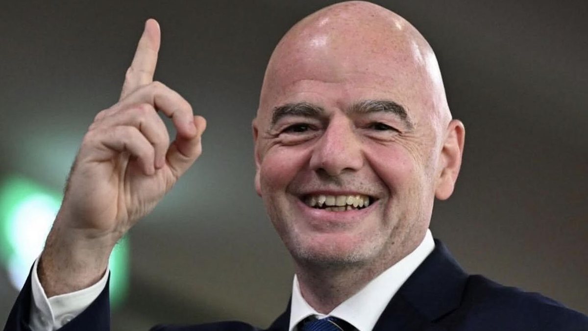 Gianni Infantino, presidente da Fifa: dois jogos por dia e um jatinho à disposição - Fifa