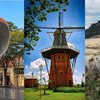 Orelhão gigante (Itu), Moinho Povos Unidos (Holambra) e Pedra Grande (Atibaia) - Divulgação/prefeituraItu;prefeituraholambra;pedragrande.org,