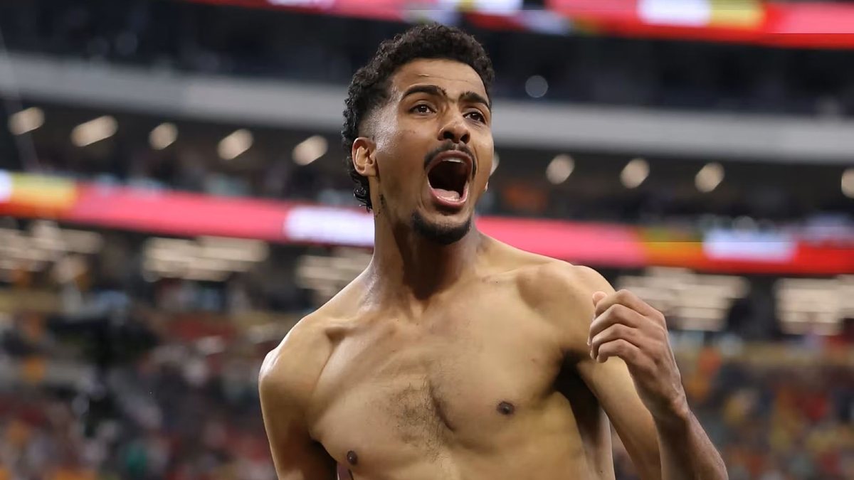 Hossam Abdelmaguid bateu o último pênalti que deu a classificação do Egito para as oitavas de final - Divulgação /Fifa