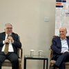 Toro, à esquerda, aponta a judicialização como um problema específico do Brasil hoje - Bárbara Ferreira/Viva