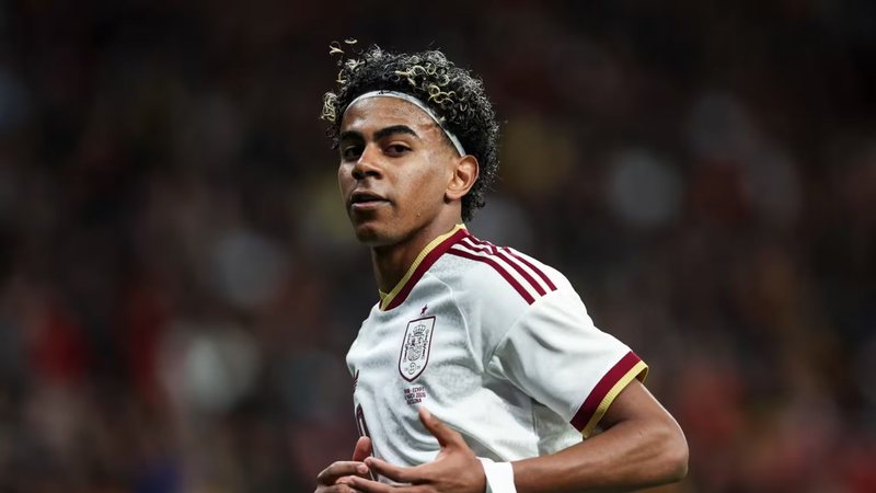 Lamine Yamal é a estrela da Espanha, que joga contra a Áustria hoje - Reprodução/FIFA