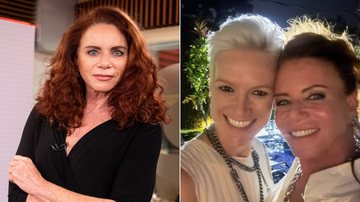 Leilane Neubarth disse que a descoberta da bissexualidade aconteceu de forma natural; ela namora com Mari Pitta - Reprodução/Globonews e Instagram/@leilaneneubarth