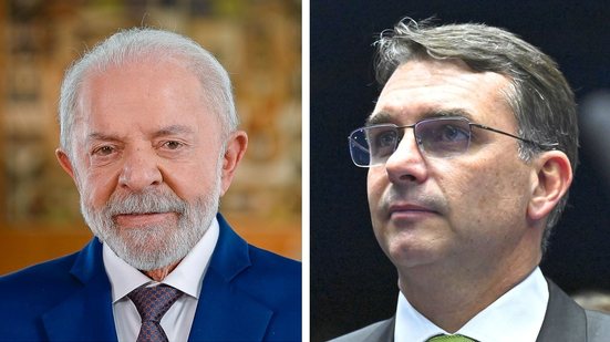 Rejeição a Flávio Bolsonaro chega a 52,9% - Ricardo Stuckert/PR e Saulo Cruz/Agência Senado