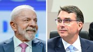 Lula tem 45% das intenções de voto, enquanto Flávio registra 40% no 2º turno - Ricardo Stuckert/PR (esq.) e Geraldo Magela/Agência Senado