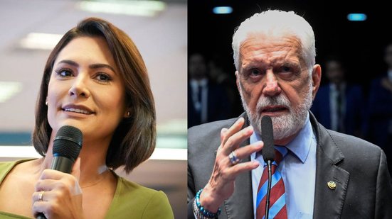 Episódios recentes podem prejudicar as pretensões eleitorais de Flávio Bolsonaro e Lula - Fotos: PL Mulher/Divulgação e Carlos Moura/Agência Senado