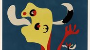 Mulher e cachorro diante da Lua, de 1935, é uma das 100 obras originais que serão expostas - Fundación Joan Miró, Barcelona/Successió Miró/AUTVIS, Brasil, 2026