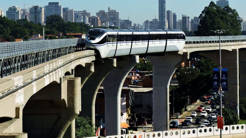 Expansão prevê mais quatro estações: Panamby, Paraisópolis, Américo Maurano e Vila Paulista - Leandro Chemalle/Thenews2/Estadão Conteúdo