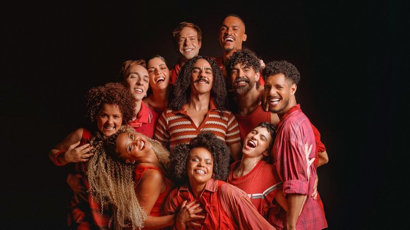 Elenco do espetáculo "Moraes Musical Moreira", que estreia em Salvador - Divulgação/Caio Lírio @caiolirio