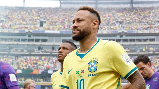 Neymar jogou quatro Copas (2014, 2018, 2022 e 2026) e terá 38 anos em 2030 - CBF