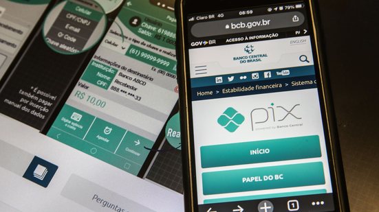 Usado em mais da metade das compras on-line, o Pix representa apenas 41% do volume financeiro - Marcello Casal Jr/.Agência Brasil