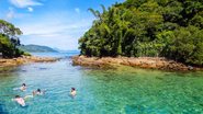 Piscinas naturais formadas na Praia Verde, de Ilha Grande - Reprodução/www.ilhagrande.com.br