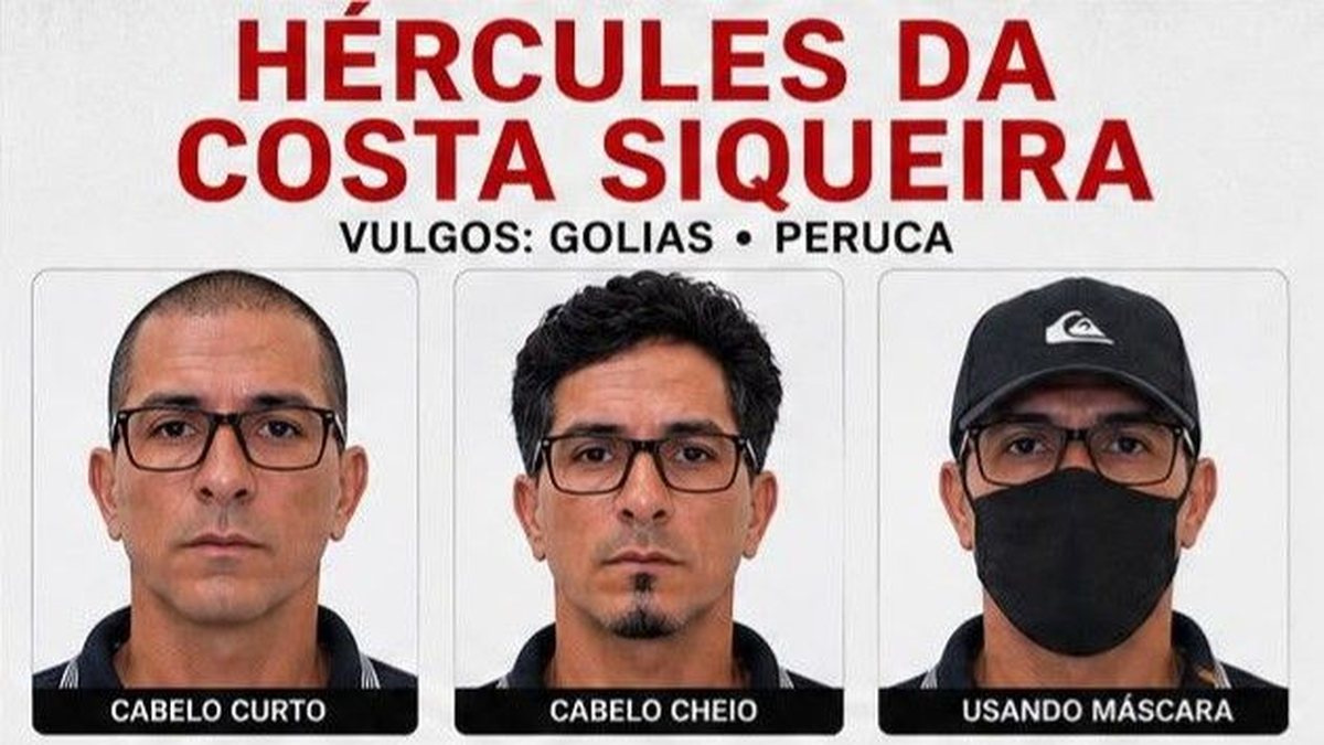 Hércules da Costa Siqueira, suspeito de tentar matar tenente da Rota - SSP/Divulgação