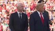 Infantino e Trump distribuem medalhas aos jogadores de Espanha e Argentina no final da Copa do Mundo 2026 - Reprodução Youtube