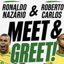 Ronaldo e Roberto Carlos cobram até US$ 3.500 por autógrafos em Nova York