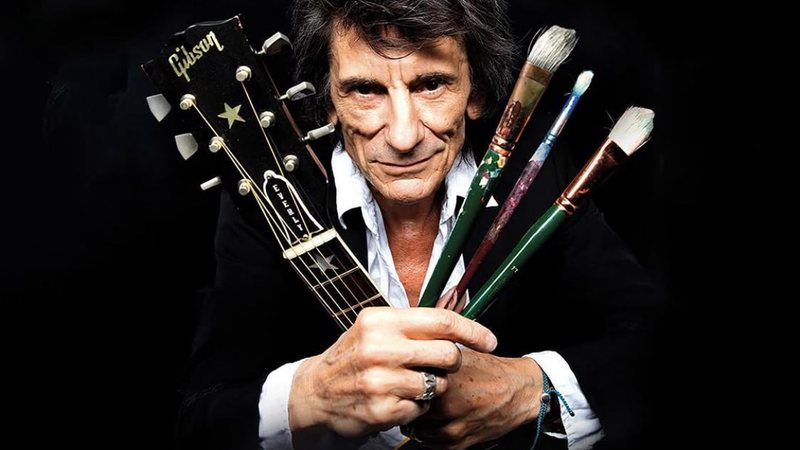 Guitarrista dos Stones, Ron Wood vem com sua própria turnê para o Brasil - Reprodução/Instagram @ronniewood