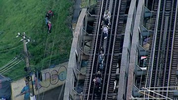 Linhas 11, 12 e 13 registraram transtornos na quinta-feira, 23 - Reprodução/TV Globo